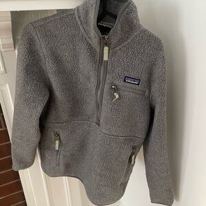 Patagonia Gray Fleece Pullover